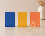 A5 Acrylic Rectangle Signs | Small Freestanding Sign | Market Display Sign | Modern Acrylic Place Card