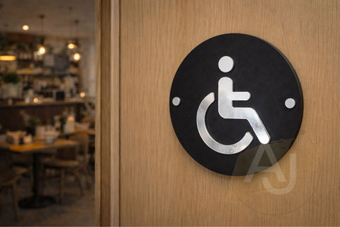 Disabled Toilet Sign