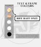 Riff Raff Only Street Style Acrylic Sign