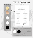 Spray Tan Aftercare Advice Acrylic A3 Wall Sign | Studio Sign | Business Sign | Salon Sign | Beauty Sign