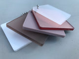 Acrylic Colour Swatch Samples